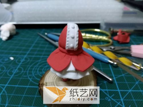 Teach you step by step how to make an ultra-light clay Little Red Riding Hood doll