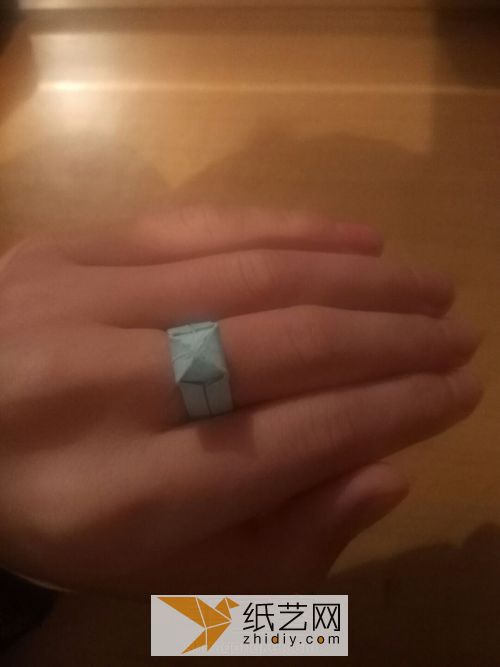 Small Romantic Origami Ring A little surprise before Valentine’s Day