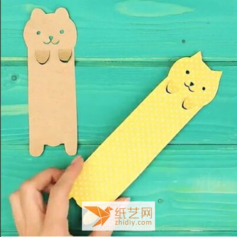 Tutorial on making cute animal-shaped bookmarks as New Year gifts