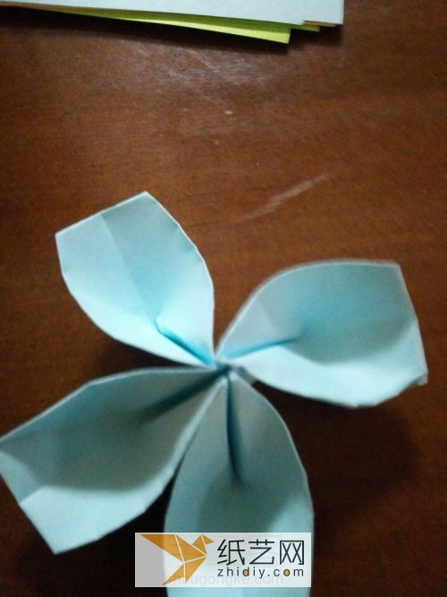 Our Origami Four Leaf Clover Making