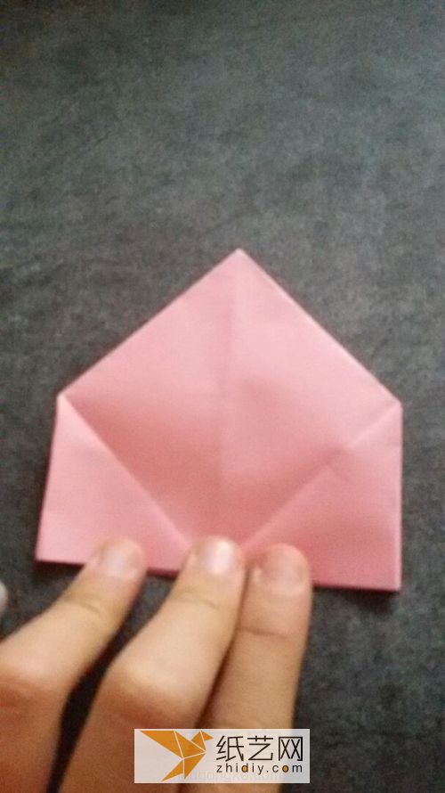 Very simple origami roses