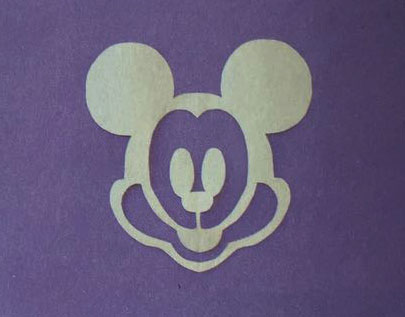 Mickey Mouse Paper Cutting Childrens Cartoon Paper Cutting Tutorial