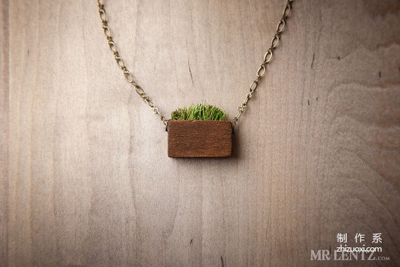 Plant rings and plant necklaces