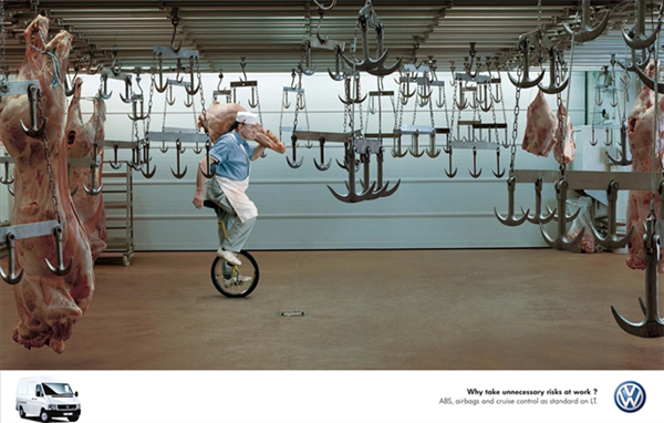 Crazy creative advertising pictures