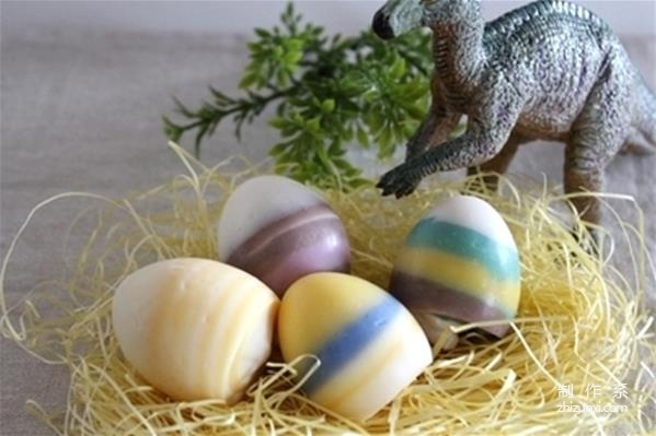 Handmade creative colorful egg handmade soap, DIY interesting egg-shaped handmade soap