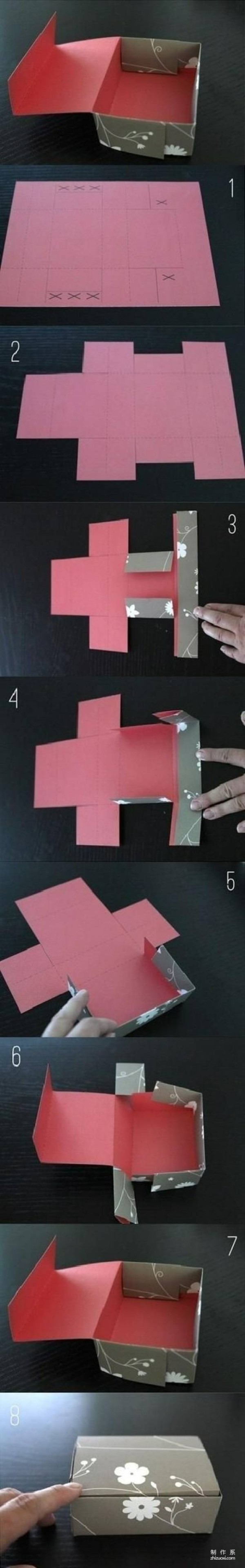 [Origami Encyclopedia] How to fold paper into a practical paper box