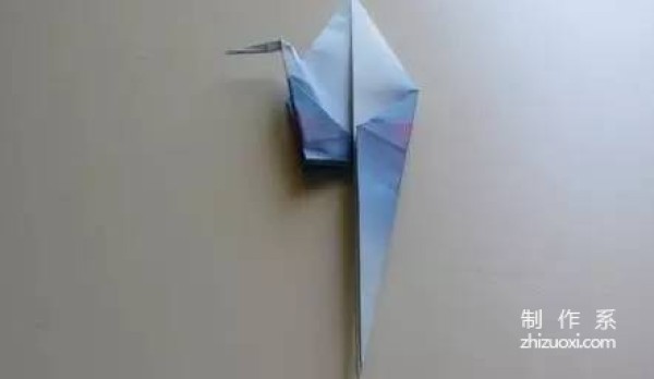 How to transform paper cranes into origami red-crowned cranes