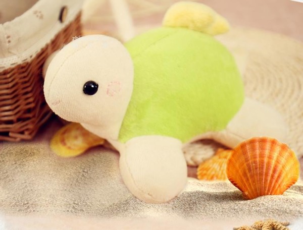 Cute handmade diy stuffed turtle doll