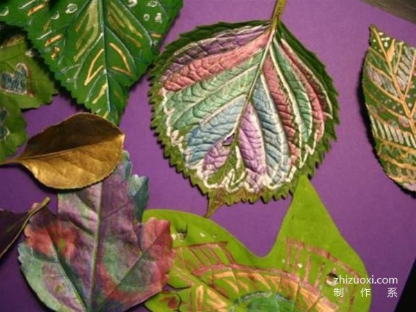 Appreciate the creative, interesting and special creations of tree leaf DIY puzzles