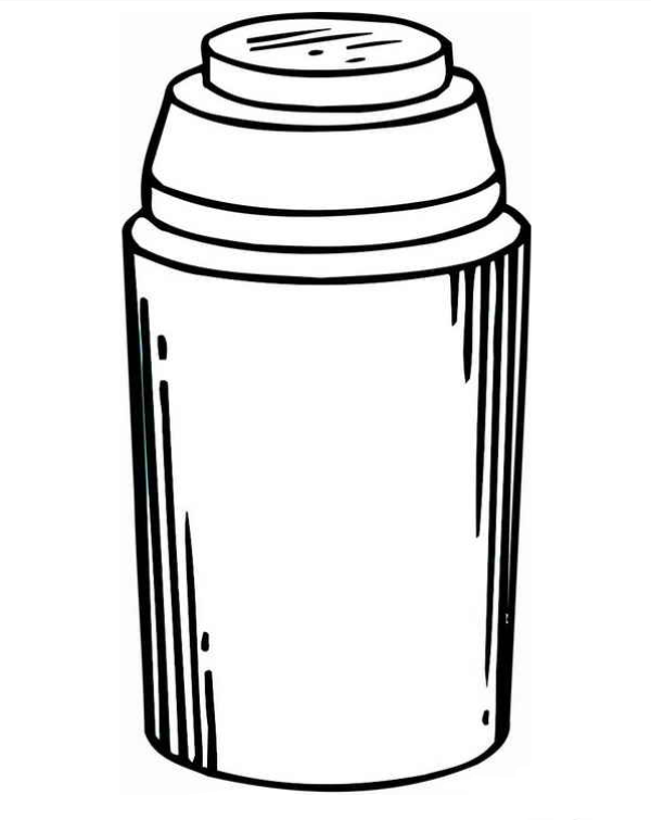 Simple drawing of kettle