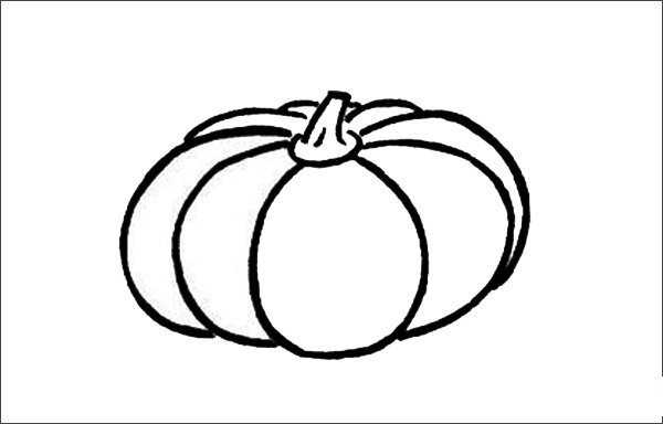 How to draw a pumpkin