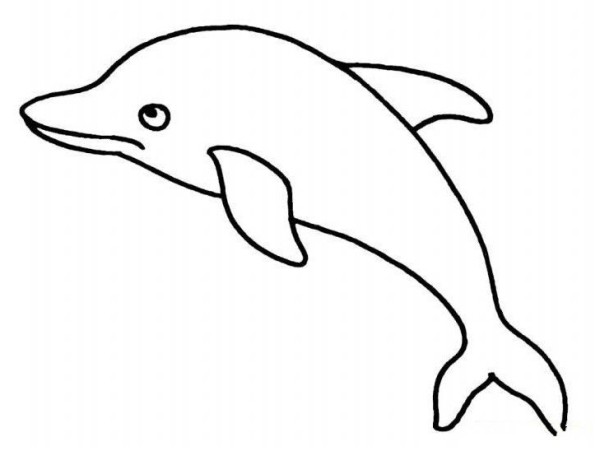 Dolphin simple strokes