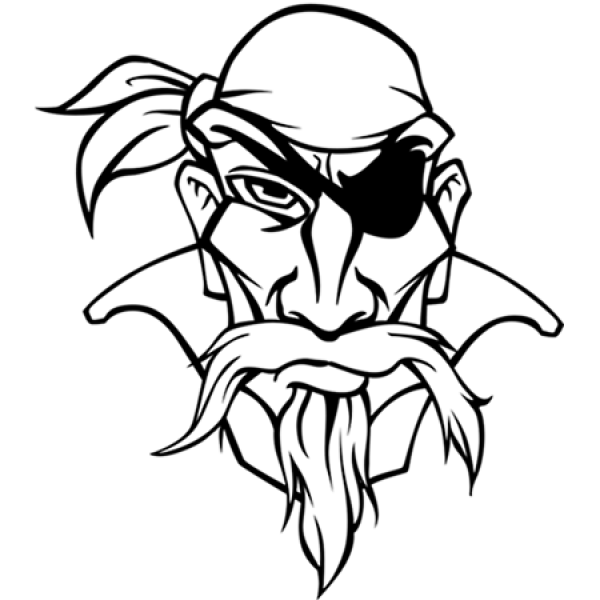 pirate simple drawing