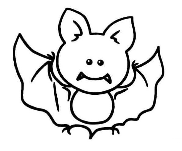 Bat simple strokes picture