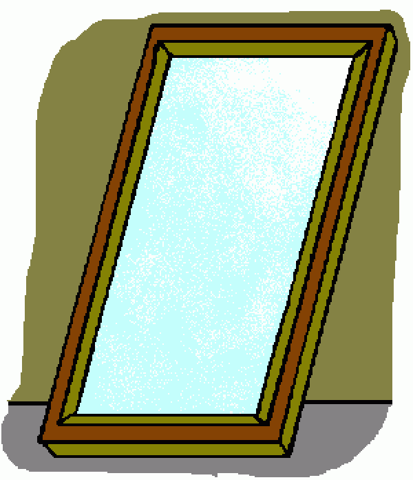 Mirror simple drawing