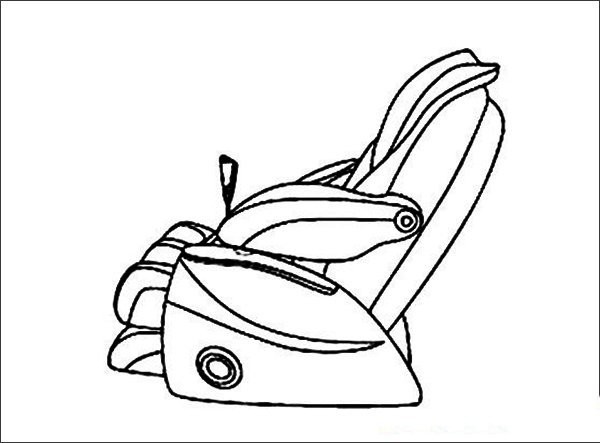 Electric massage chair simple strokes