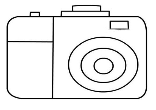 Camera simple drawing