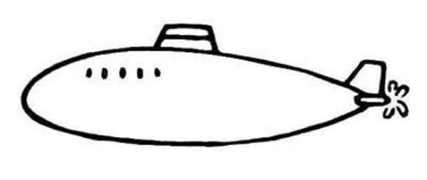 Childrens simple drawing pictures of nuclear submarines