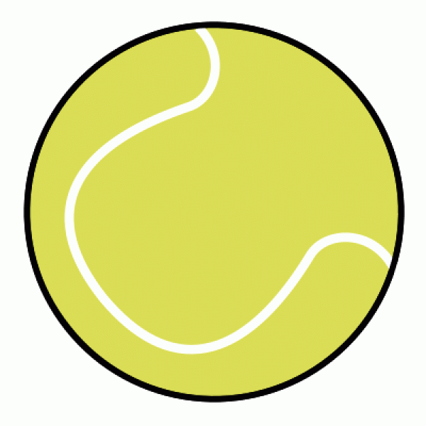 Tennis simple drawing