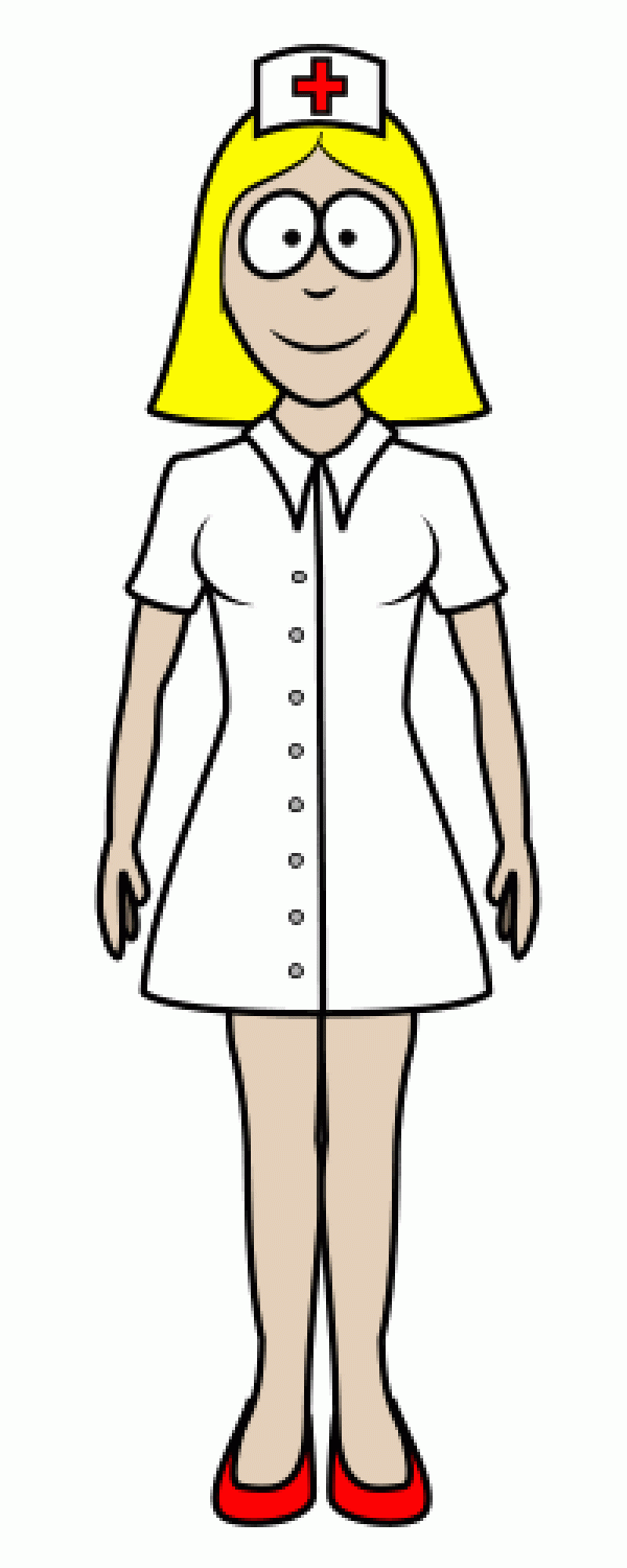 Nurse simple drawing