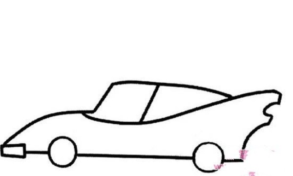 Simple car drawing pictures