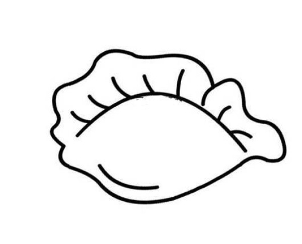 A simple picture of a dumpling