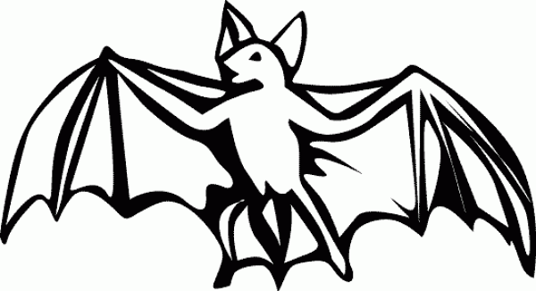 Bat simple strokes picture