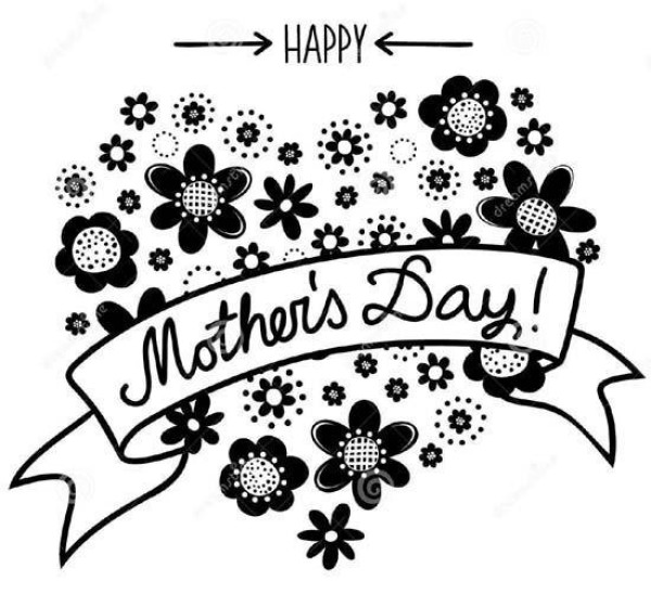 Mothers Day Design Materials Simple Drawing Pictures