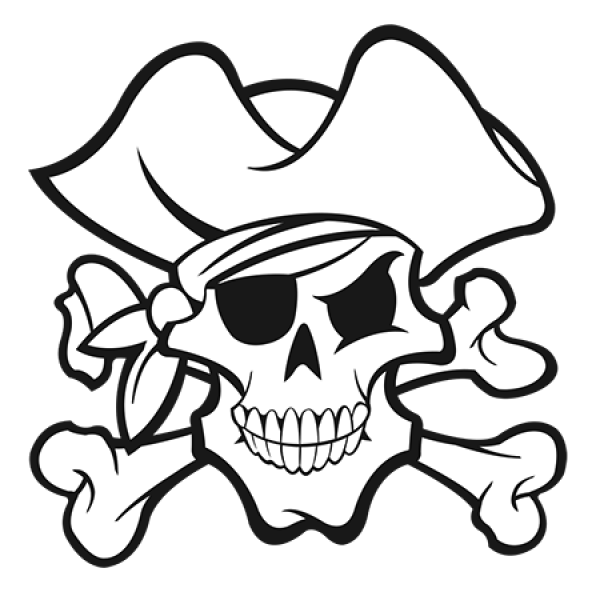 pirate simple drawing