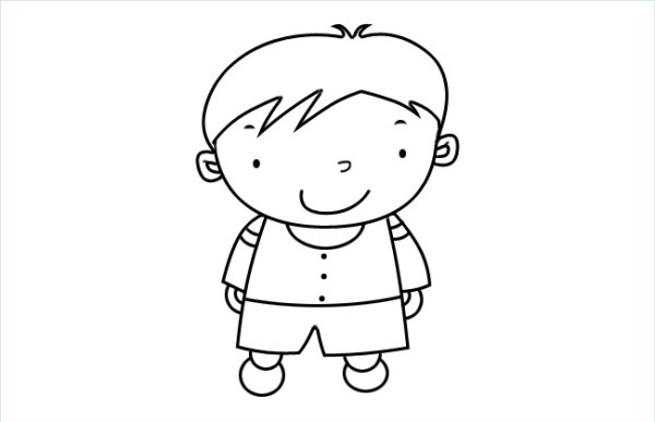 Little P childrens simple drawing pictures