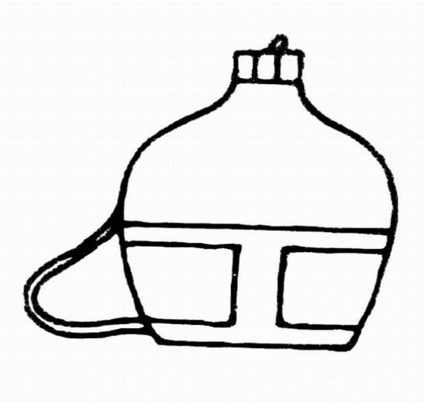 Simple drawing of kettle