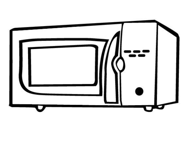 Simple strokes of microwave oven