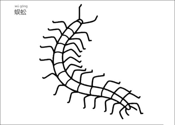 centipede simple strokes