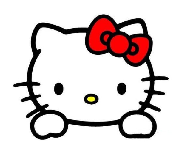 hello kitty avatar simple drawing