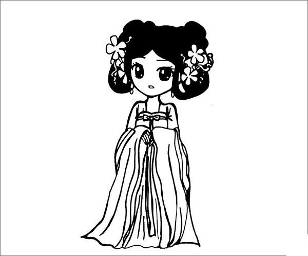 Wu Zetian cartoon version