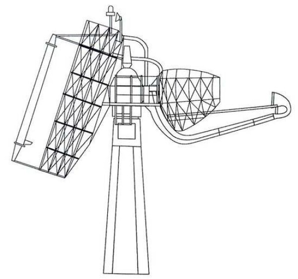 Primary school students' simple drawings of radar towers