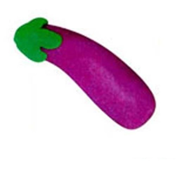 Childrens simple picture of purple eggplant