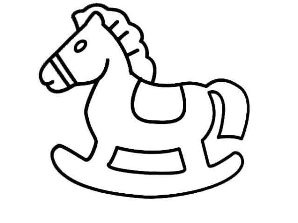 Trojan horse simple strokes picture