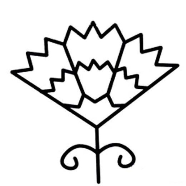 Carnation simple drawing pictures for children