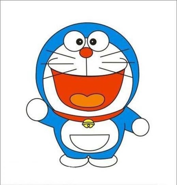 Color Doraemon Simple Drawing Picture