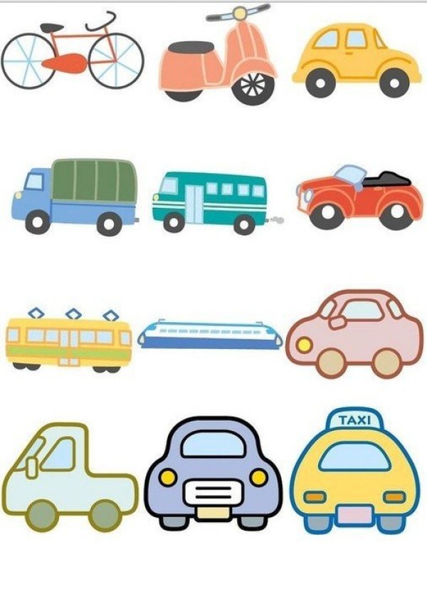 Simple strokes of transportation