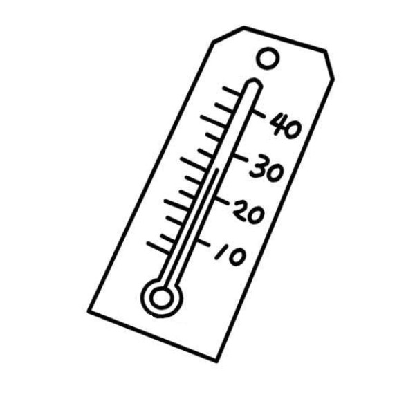 Thermometer simple drawing