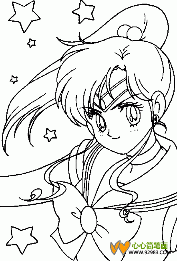 Sailor Moon simple strokes collection 1