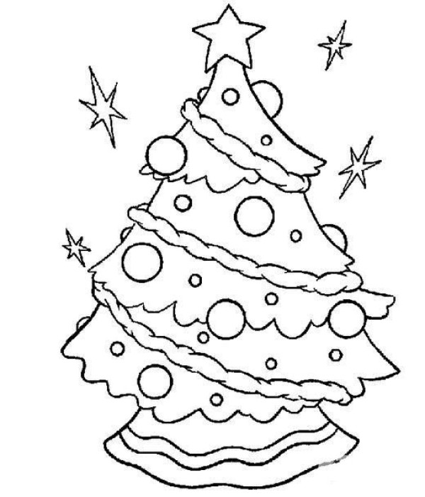 2016 Christmas simple drawing pictures