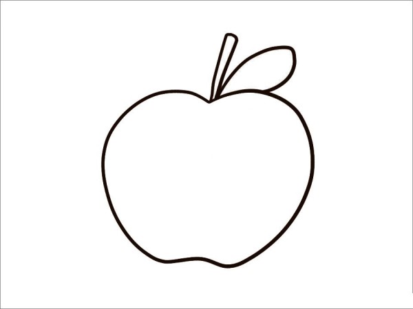 Complete collection of simple strokes of fruits