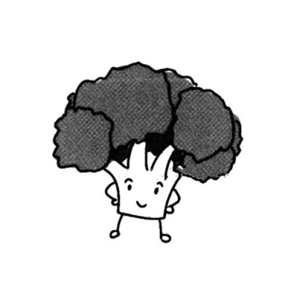 Cartoon image of cauliflower