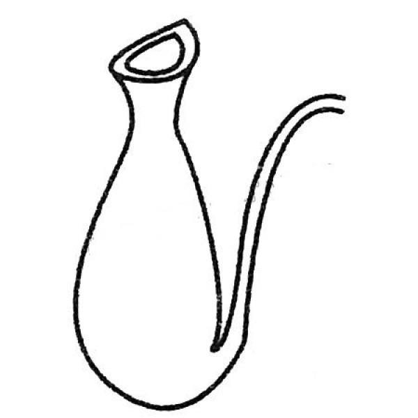 A complete collection of simple drawings of pitcher plants and their drawing steps