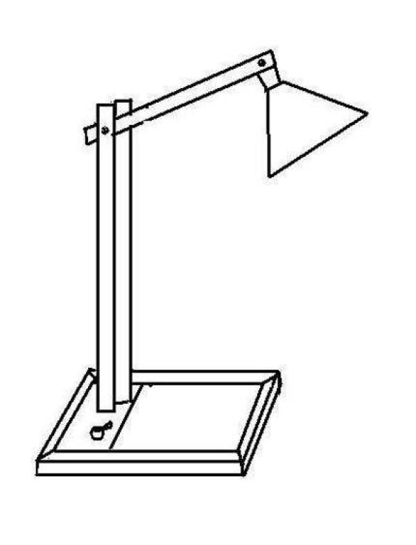 Modern style desk lamp simple drawing picture