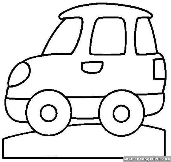 Cartoon car simple drawing tutorial