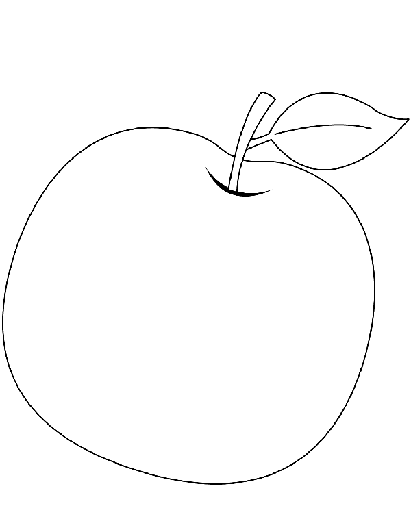 Teach your baby to draw an apple